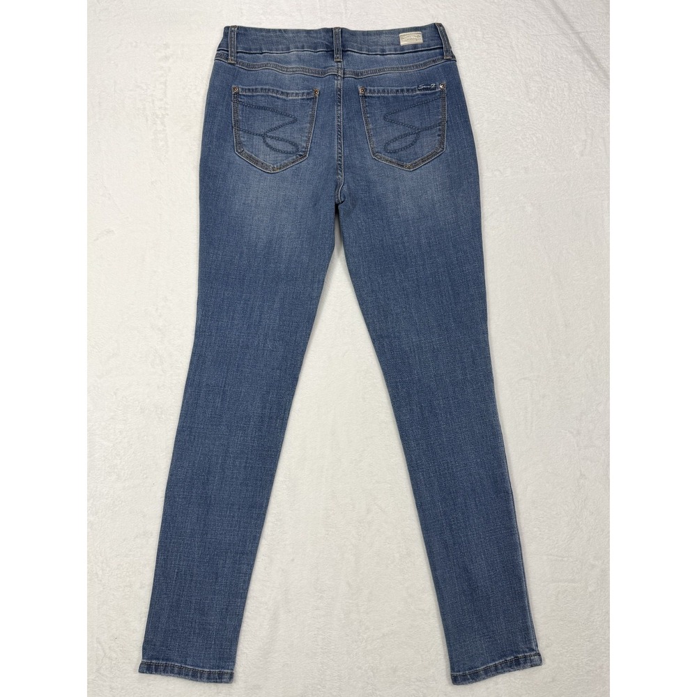 Seven7 Tummyless High Rise Skinny Jeans Size 6 Premium Stretch Denim Slimming - Picture 3 of 11